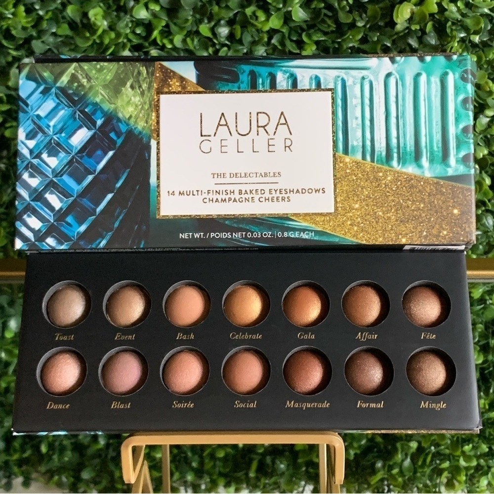 Laura Geller The Delectables CHAMPAGNE CHEERS Baked Eyeshadow Palette | NEW BNIB